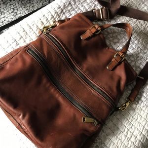 Fossil Leather Large Purse
